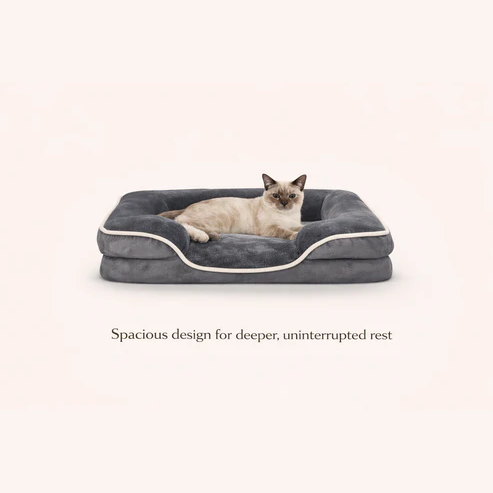 LuxeLounge Orthopedic bed 🐾