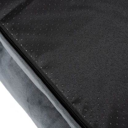 LuxeLounge™ Orthopedic Pet Bed – Gray