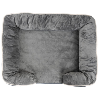 LuxeLounge™ Orthopedic Pet Bed – Gray