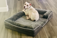 LuxeLounge Orthopedic Pet Bed