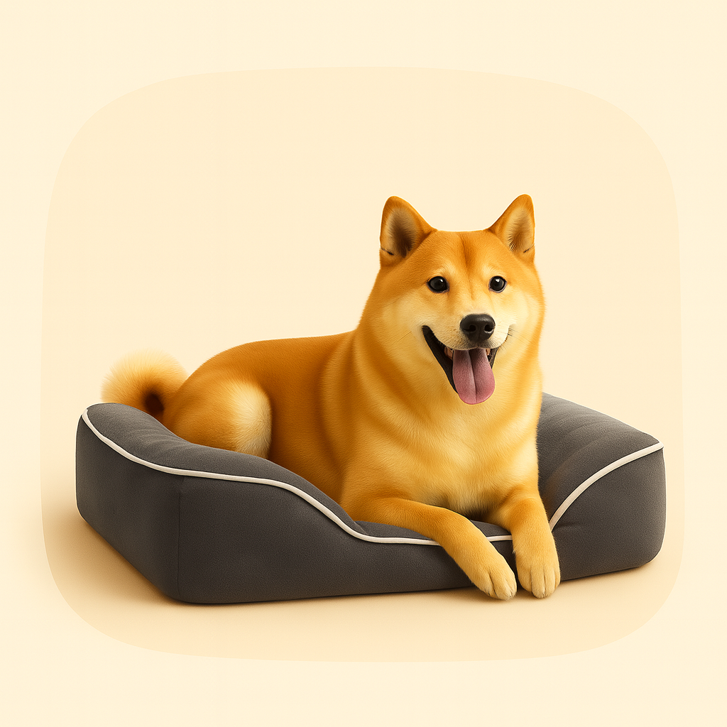 LuxeLounge Orthopedic bed 🐾”