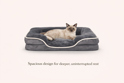 LuxeLounge Orthopedic Pet Bed 🐾
