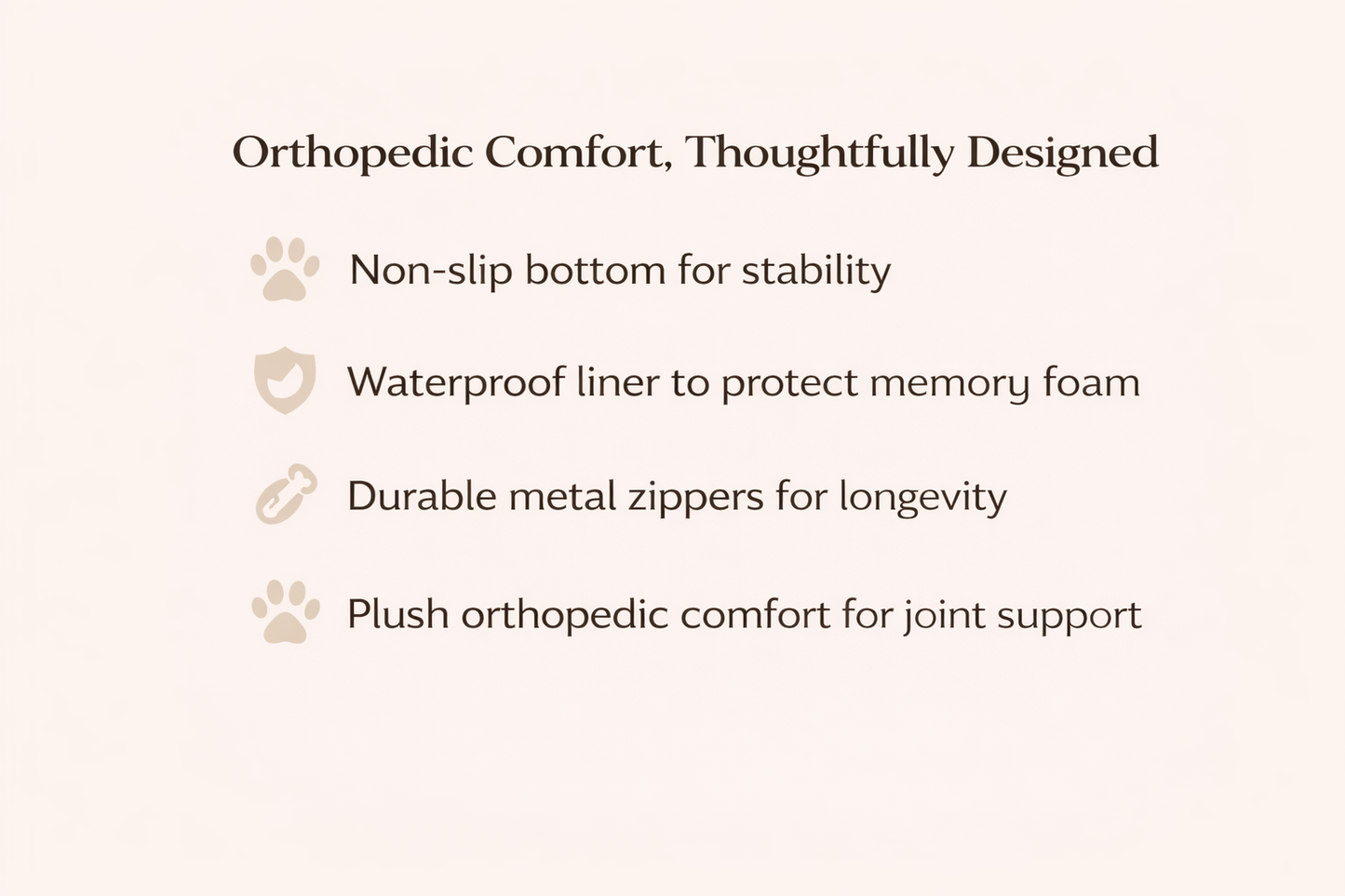 LuxeLounge Orthopedic bed 🐾”