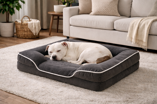 LuxeLounge Orthopedic bed 🐾
