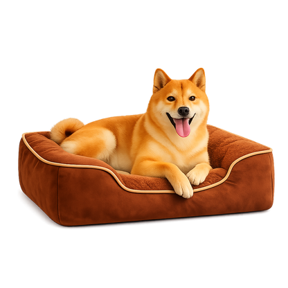 LuxeLounge Orthopedic bed 🐾